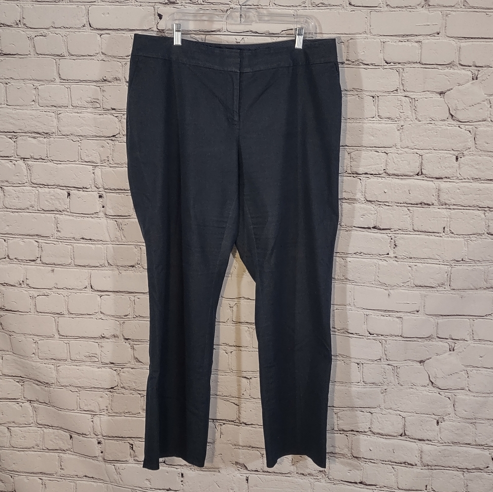 Vince Comuto Navy Blue Slacks
